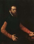 MOR VAN DASHORST, Anthonis Portrait of a Goldsmith oil painting artist